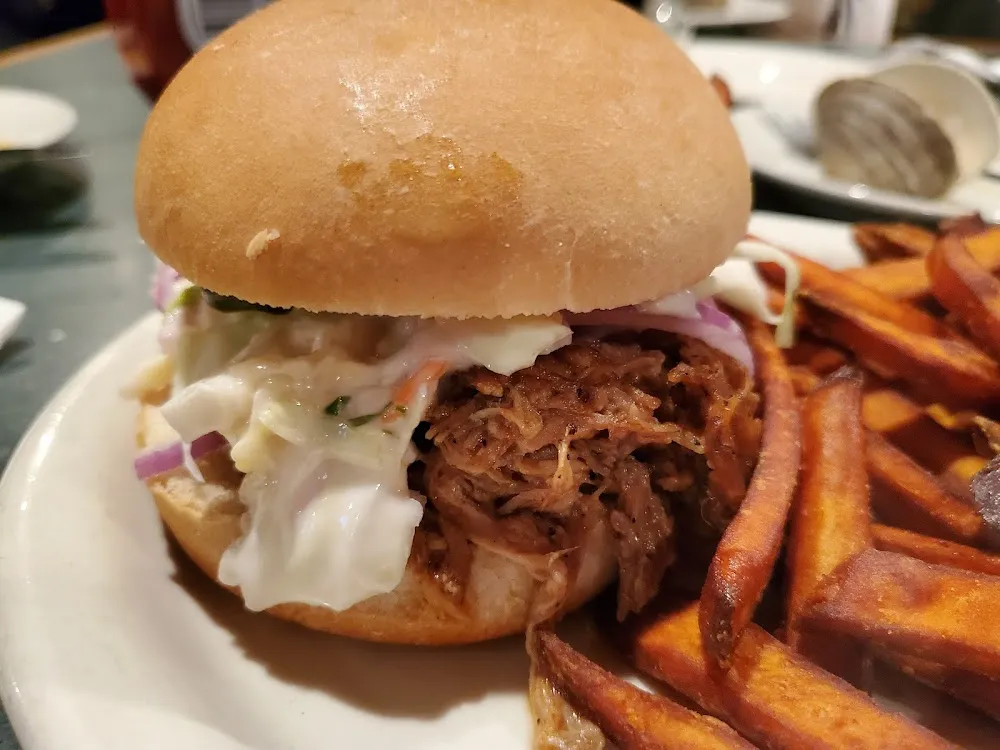 Smoked Pulled Pork Sandwich